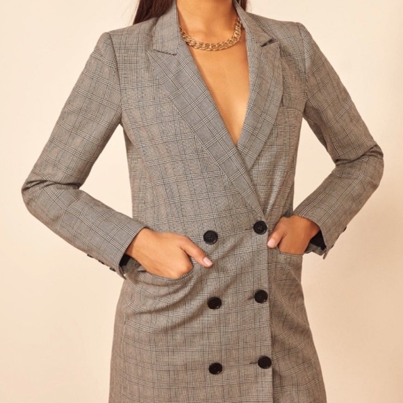 Reformation Dresses & Skirts - NWT Reformation Mackie Blazer Dress